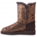 UGG BAILEY BUTTON FANCY CHOCOLATE