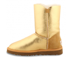 UGG BAILEY BUTTON GOLD