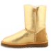 UGG BAILEY BUTTON GOLD