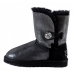 UGG BAILEY BUTTON GLITTER BLACK