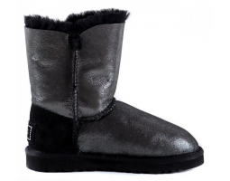 UGG BAILEY BUTTON GLITTER BLACK