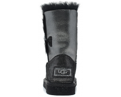 UGG BAILEY BUTTON GLITTER BLACK