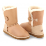 UGG BAILEY BUTTON METALLIC SAND