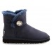 UGG BAILEY BUTTON MINI BLING NAVY