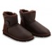 UGG BAILEY BUTTON MINI METALLIC CHOCOLATE