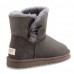 UGG BAILEY BUTTON MINI METALLIC GREY