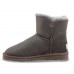 UGG BAILEY BUTTON MINI METALLIC GREY