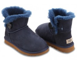 UGG BAILEY BUTTON MINI NAVY