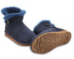 UGG BAILEY BUTTON MINI NAVY