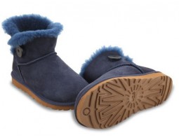 UGG BAILEY BUTTON MINI NAVY