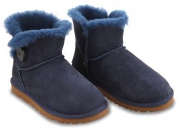 UGG BAILEY BUTTON MINI NAVY