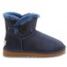 UGG BAILEY BUTTON MINI NAVY