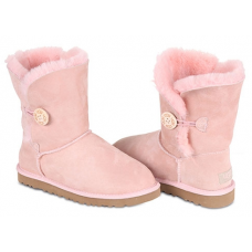 UGG BAILEY BUTTON PINK