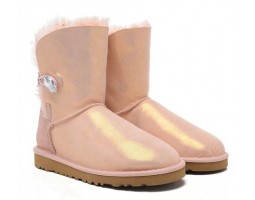 UGG BAILEY BUTTON PINK