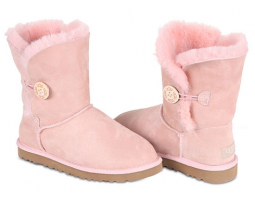 UGG BAILEY BUTTON PINK