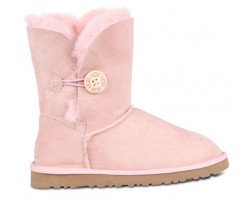 UGG BAILEY BUTTON PINK