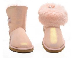 UGG BAILEY BUTTON PINK