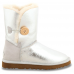 UGG BAILEY BUTTON SILVER