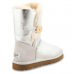 UGG BAILEY BUTTON SILVER