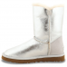 UGG BAILEY BUTTON SILVER