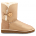 UGG BAILEY BUTTON SOFT GOLD