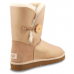 UGG BAILEY BUTTON SOFT GOLD