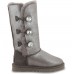 UGG BAILEY BUTTON TRIPLET GLITTER GREY