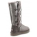 UGG BAILEY BUTTON TRIPLET GLITTER GREY