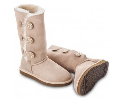 UGG BAILEY BUTTON TRIPLET II SAND