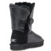 UGG BUTTON METALLIC BLACK