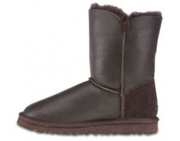 UGG BUTTON METALLIC CHOCOLATE