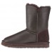 UGG BUTTON METALLIC CHOCOLATE