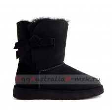 UGG CLASSIC KNOT II BLACK