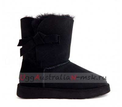 UGG CLASSIC KNOT II BLACK