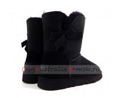 UGG CLASSIC KNOT II BLACK