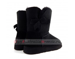 UGG CLASSIC KNOT II BLACK