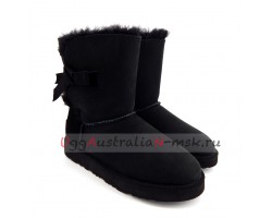 UGG CLASSIC KNOT II BLACK