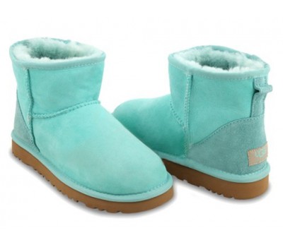 UGG CLASSIC MINI AQUA