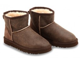 UGG CLASSIC MINI BOMBER JACKET CHOCOLATE