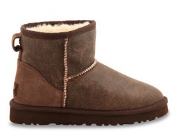 UGG CLASSIC MINI BOMBER JACKET CHOCOLATE