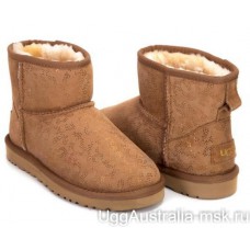 UGG CLASSIC MINI CONIFER CHESTNUT