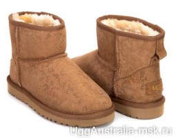 UGG CLASSIC MINI CONIFER CHESTNUT