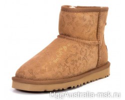 UGG CLASSIC MINI CONIFER CHESTNUT