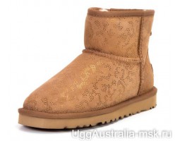 UGG CLASSIC MINI CONIFER CHESTNUT