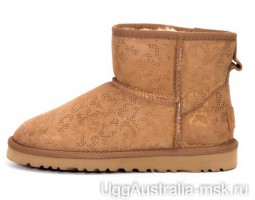 UGG CLASSIC MINI CONIFER CHESTNUT