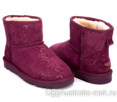 UGG CLASSIC MINI CONIFER PINK