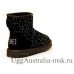 UGG CLASSIC MINI CONSTELLATION BLACK