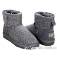 UGG CLASSIC MINI CONSTELLATION GREY