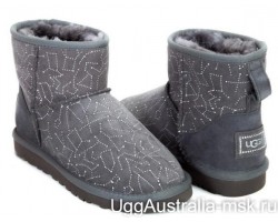 UGG CLASSIC MINI CONSTELLATION GREY