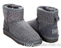 UGG CLASSIC MINI CONSTELLATION GREY